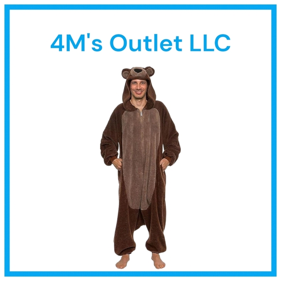 Brown Bear Onesie - Picture 1 of 4